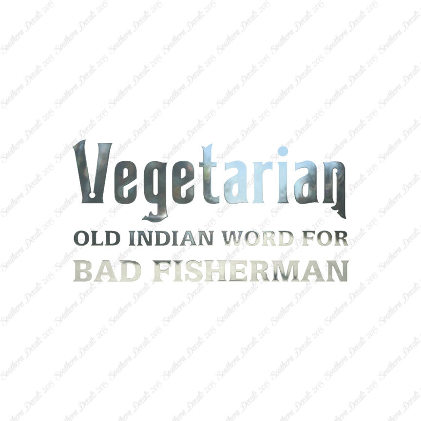 Vegetarian Bad Fisherman