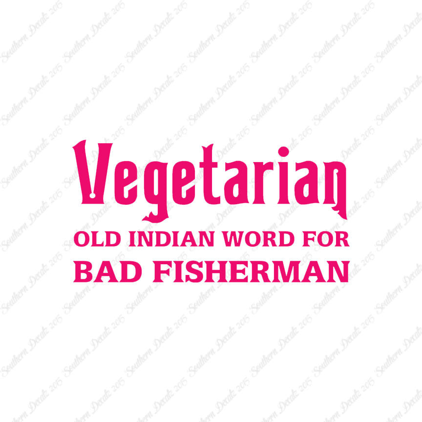 Vegetarian Bad Fisherman