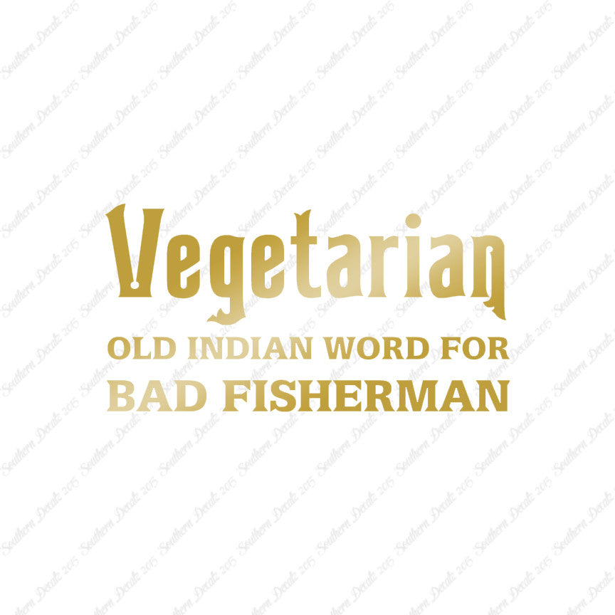 Vegetarian Bad Fisherman