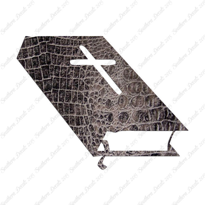 Closed Bible Book Cross