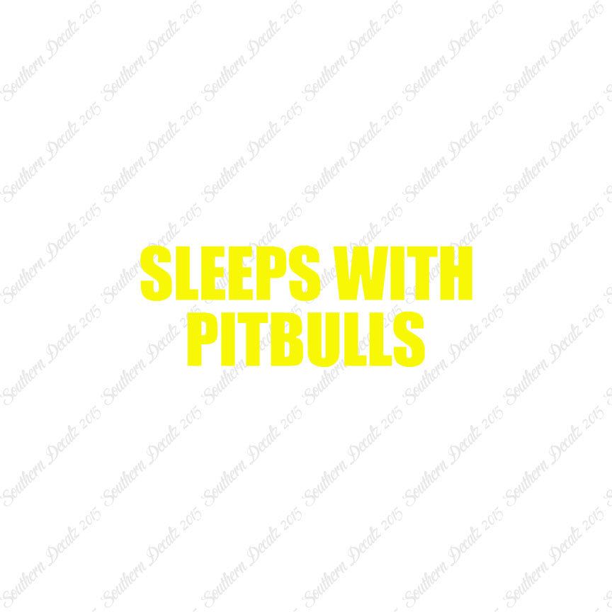 Sleeps With Pitbulls