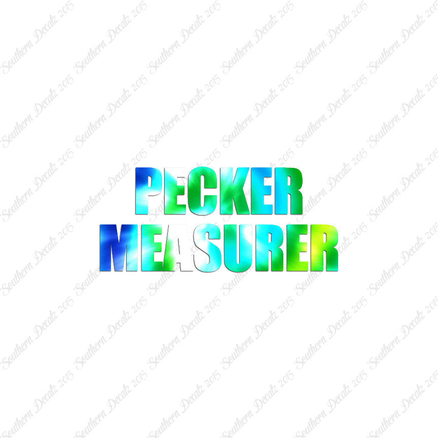 Pecker Measurer
