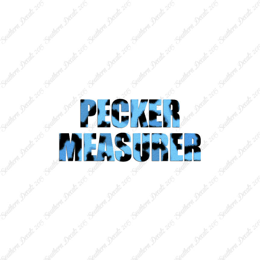 Pecker Measurer