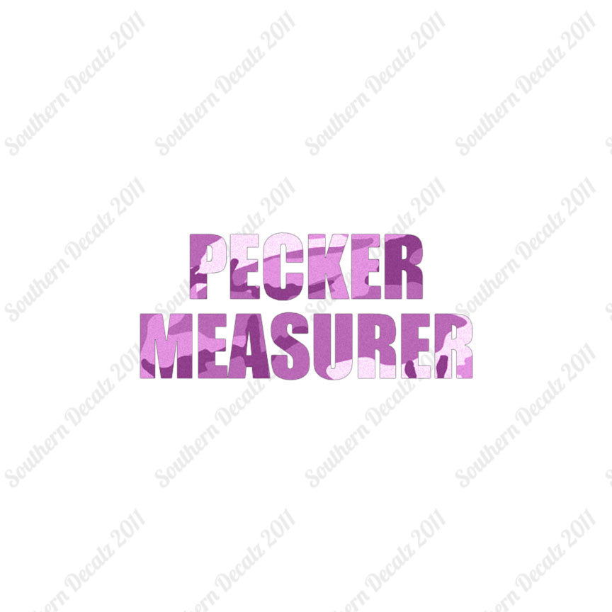 Pecker Measurer