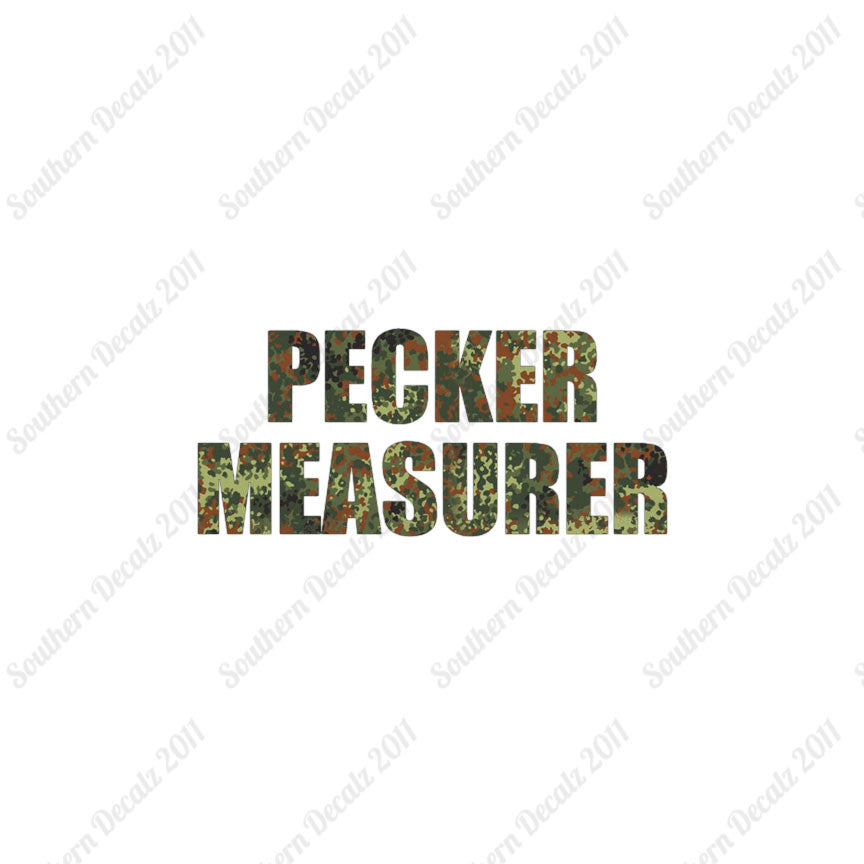 Pecker Measurer
