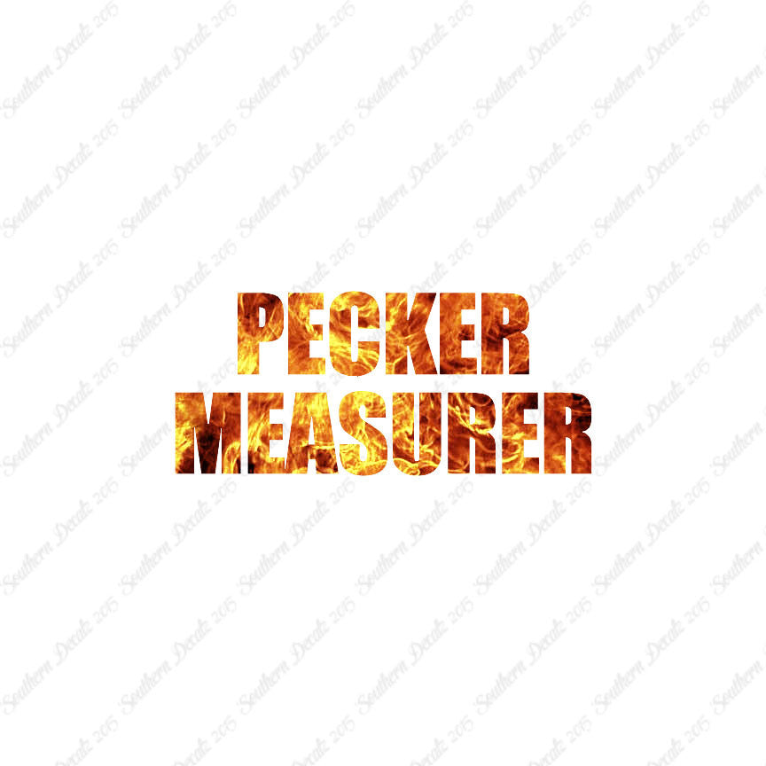Pecker Measurer