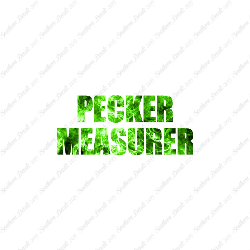 Pecker Measurer