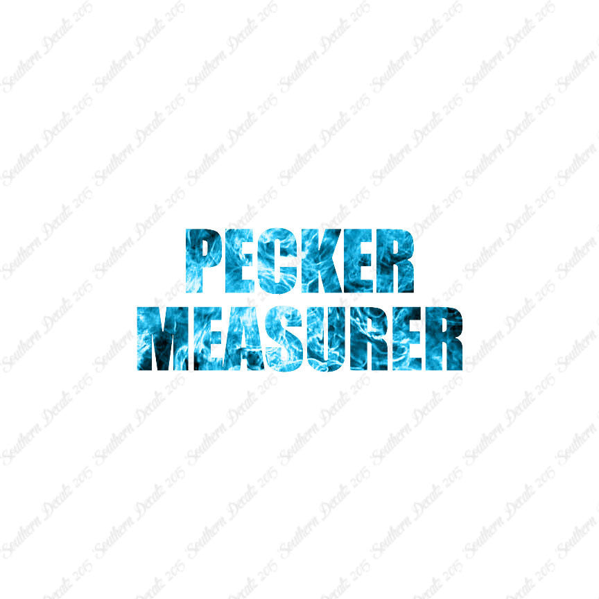 Pecker Measurer