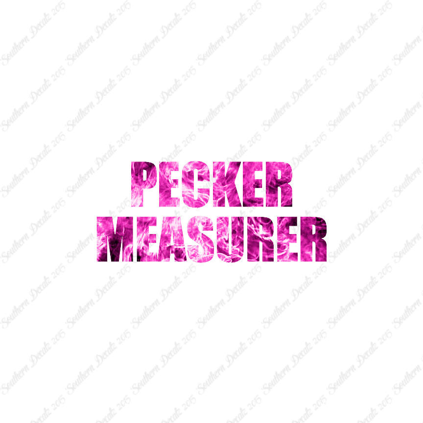 Pecker Measurer