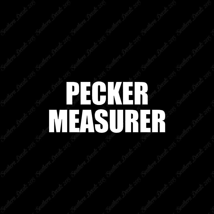 Pecker Measurer