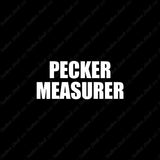 Pecker Measurer