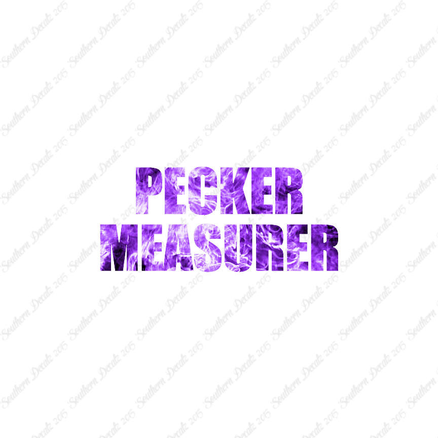Pecker Measurer