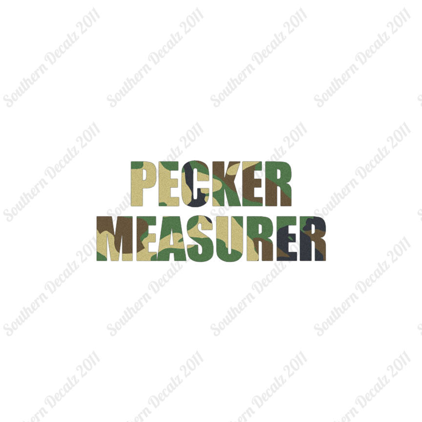 Pecker Measurer