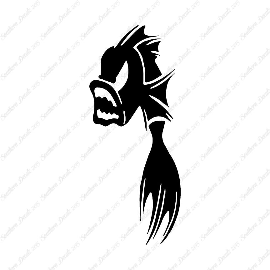 Angry Fish Piranha