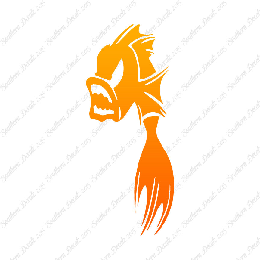 Angry Fish Piranha