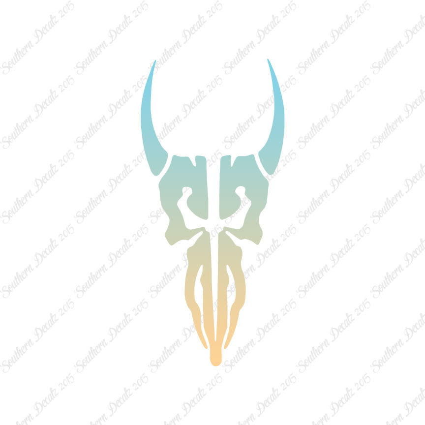 Tribal Cow Skull