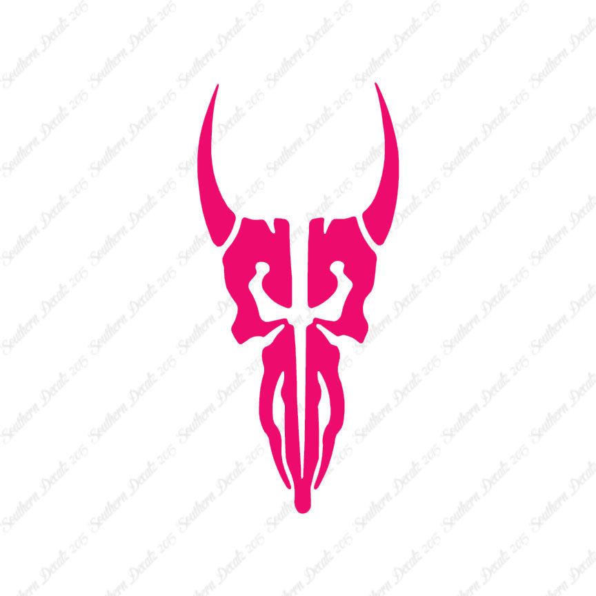 Tribal Cow Skull