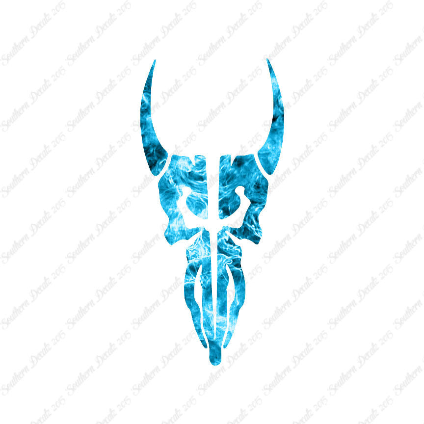 Tribal Cow Skull