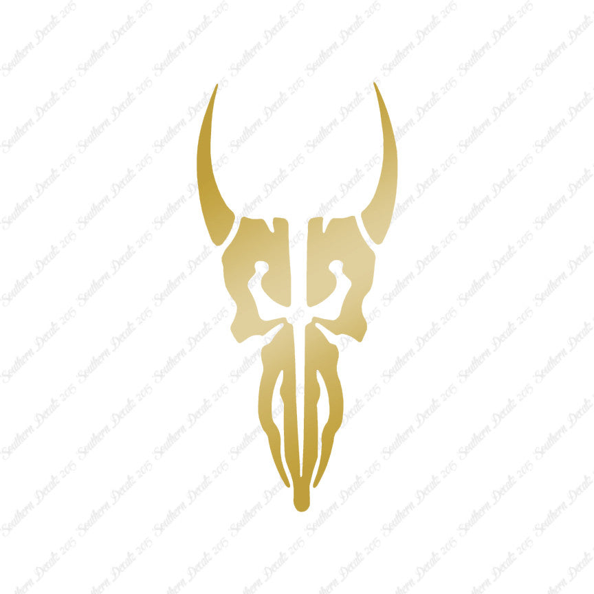 Tribal Cow Skull