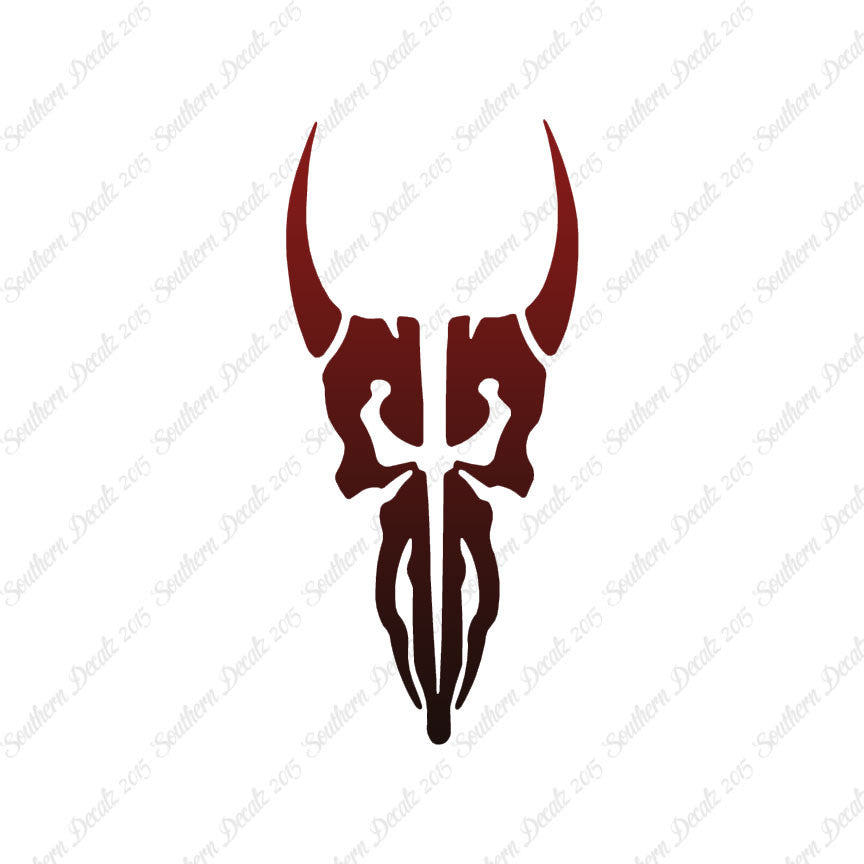 Tribal Cow Skull