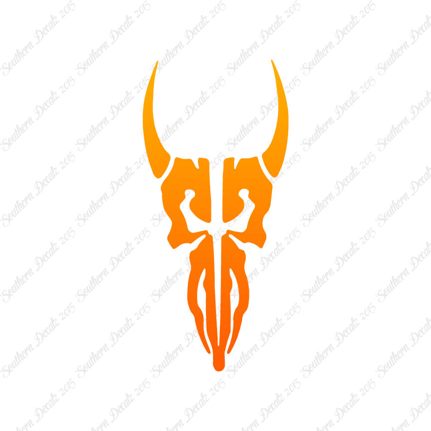 Tribal Cow Skull