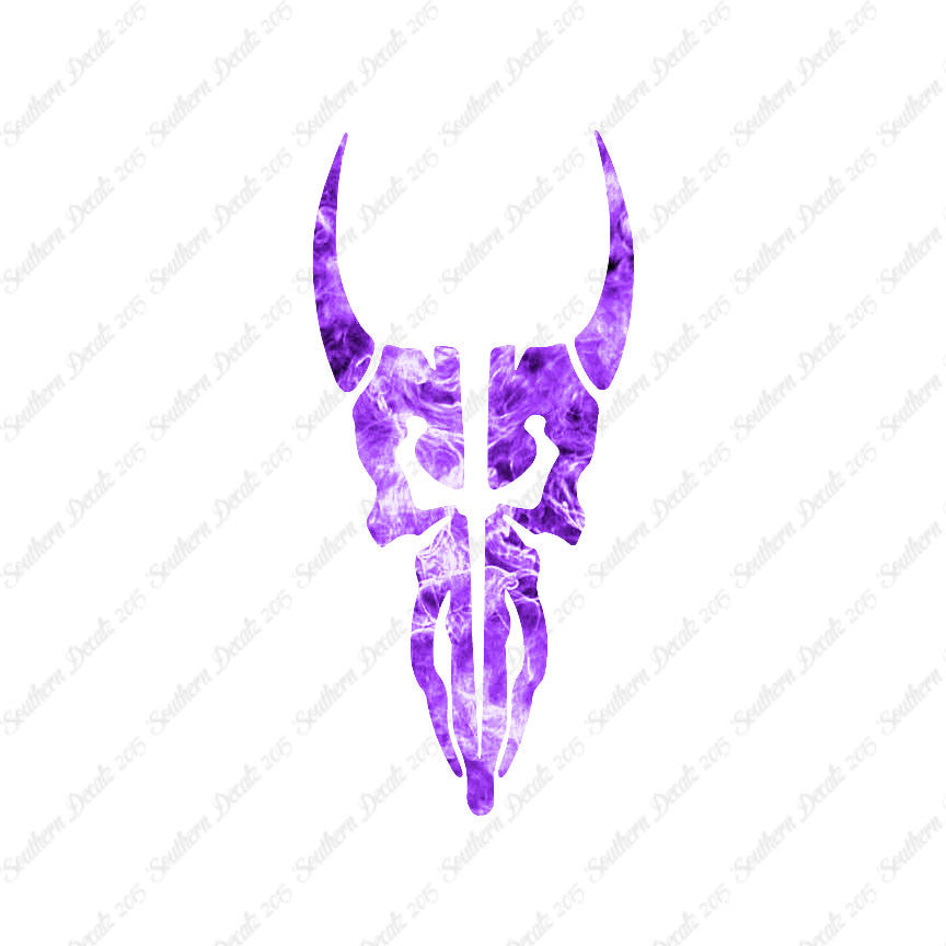 Tribal Cow Skull
