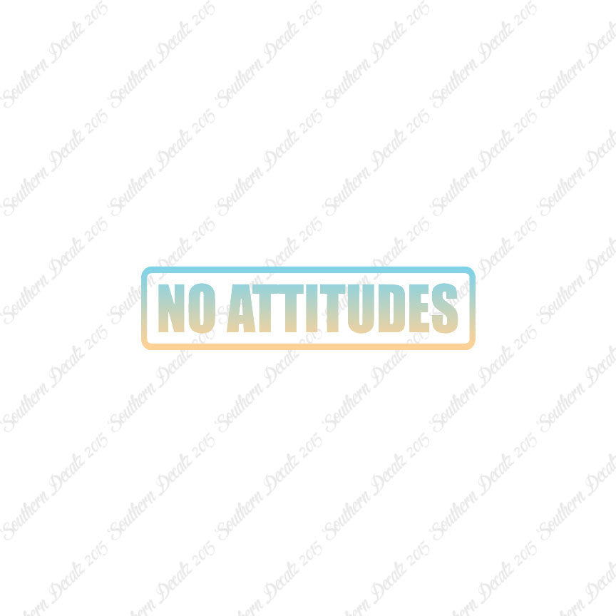 No Attitudes