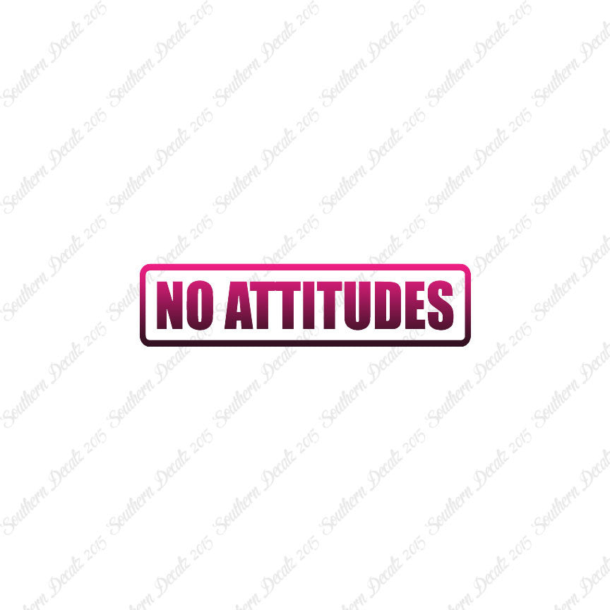 No Attitudes