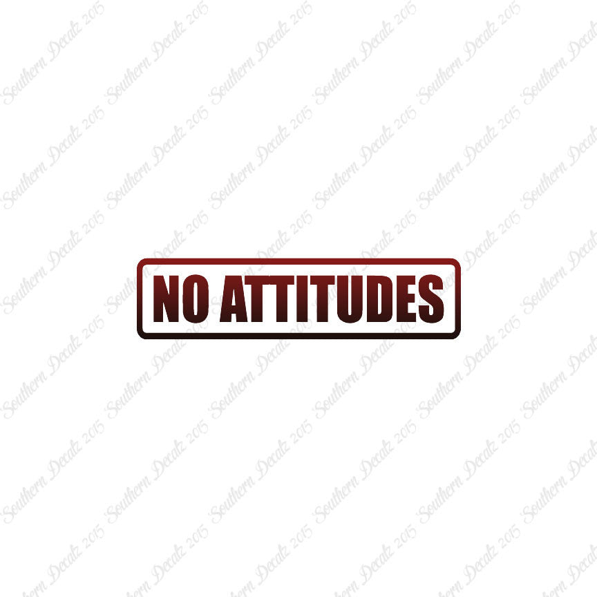 No Attitudes