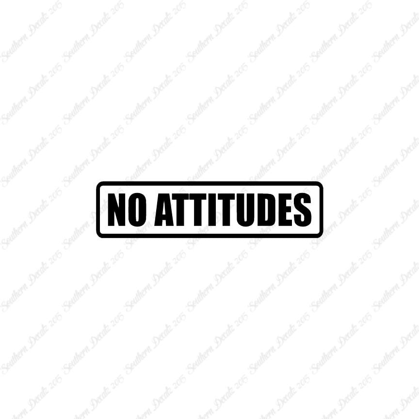 No Attitudes