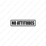 No Attitudes