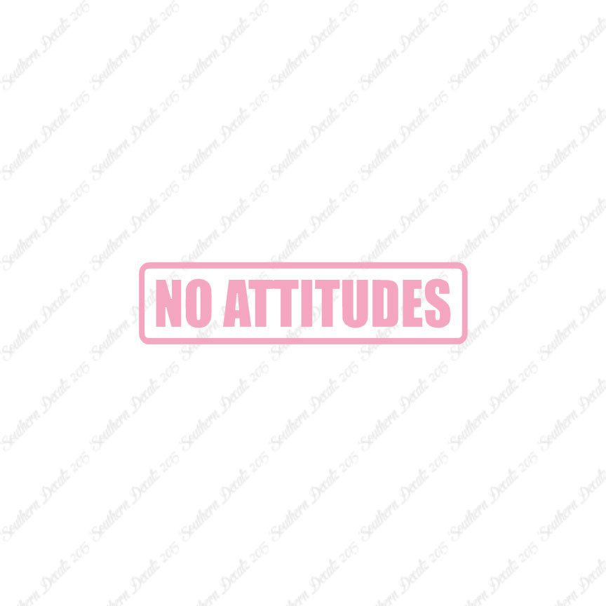 No Attitudes
