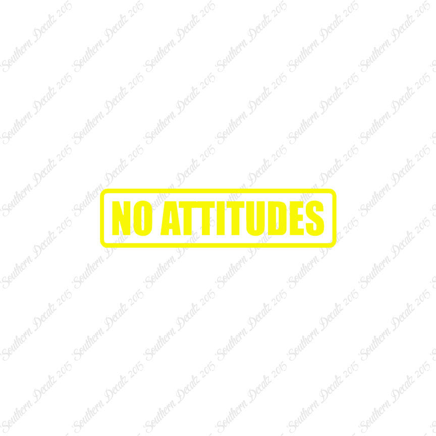 No Attitudes