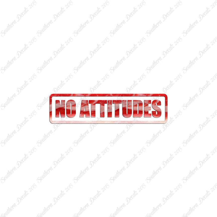 No Attitudes