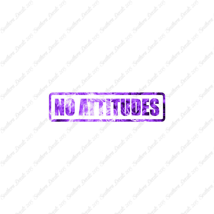 No Attitudes