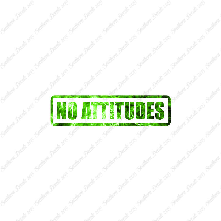 No Attitudes