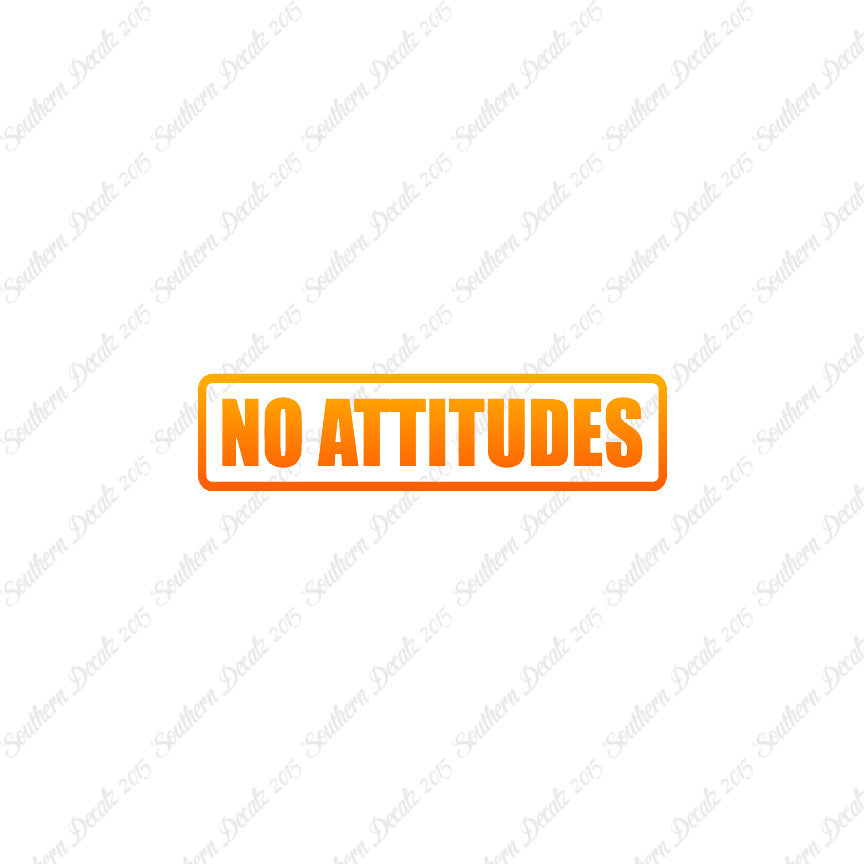 No Attitudes