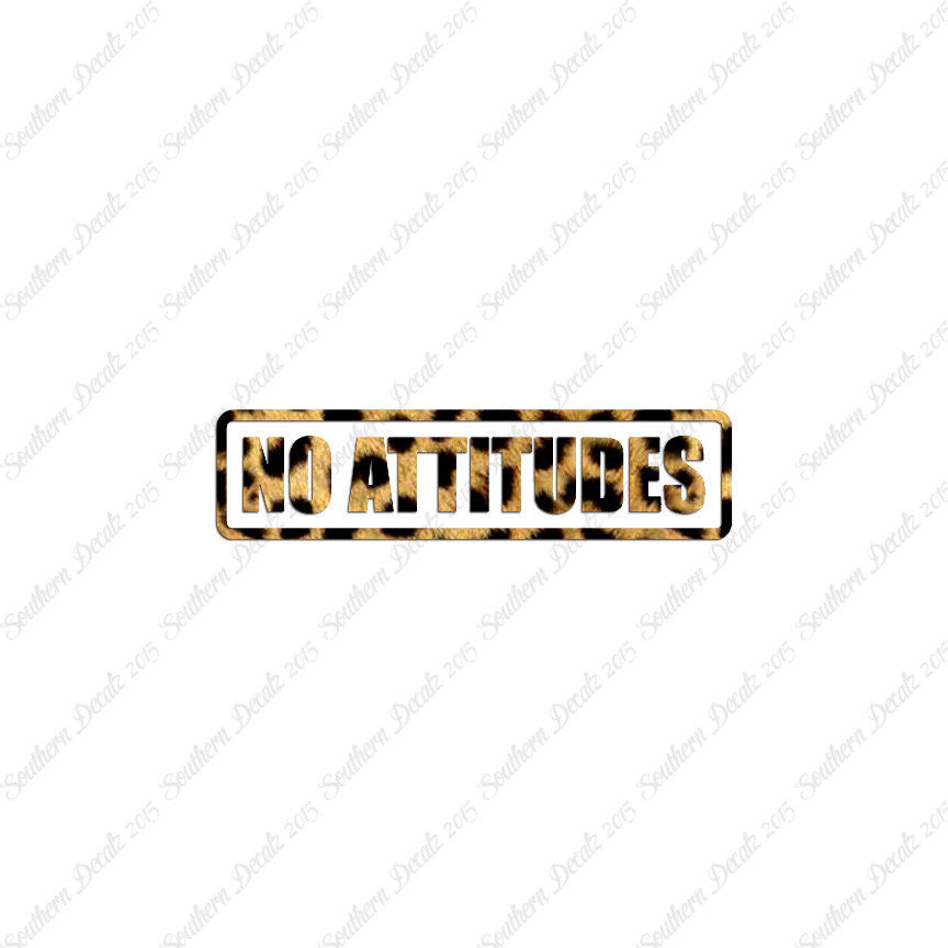 No Attitudes