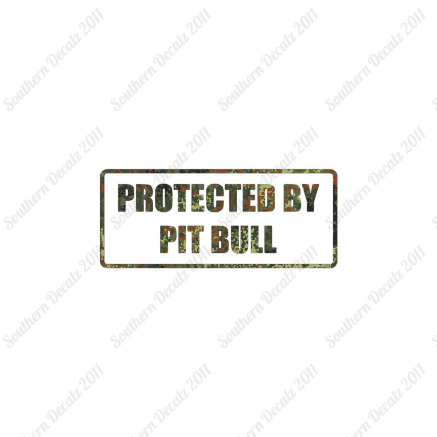 Protected By Pit Bull