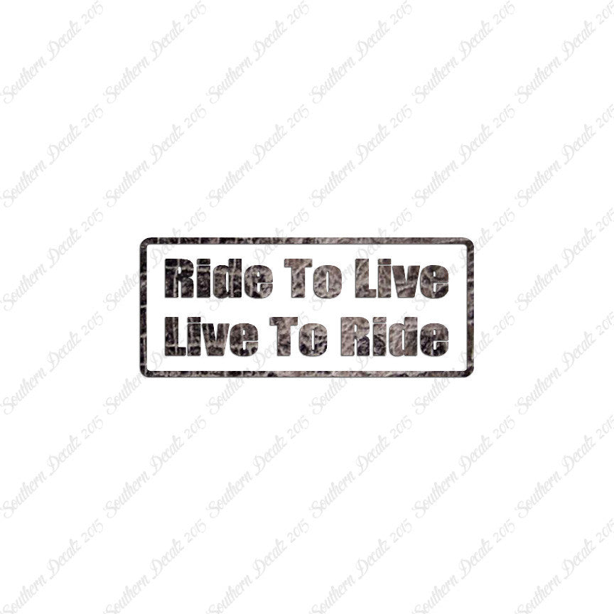 Ride To Live