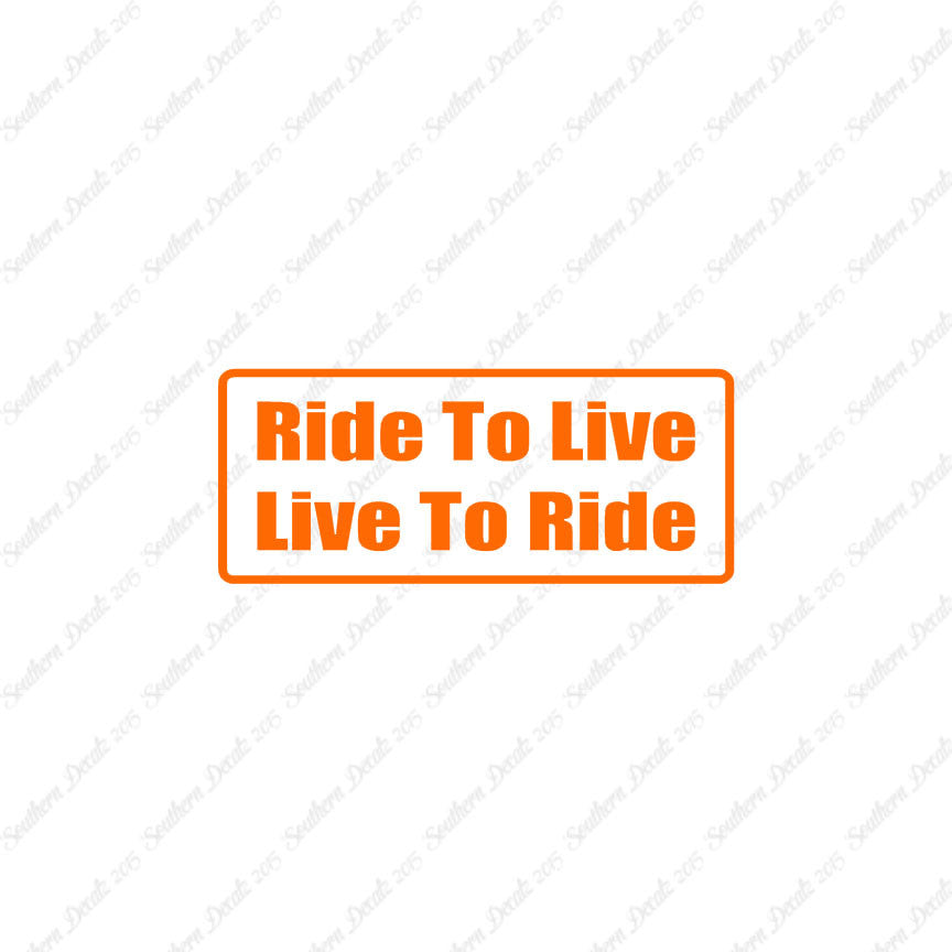 Ride To Live