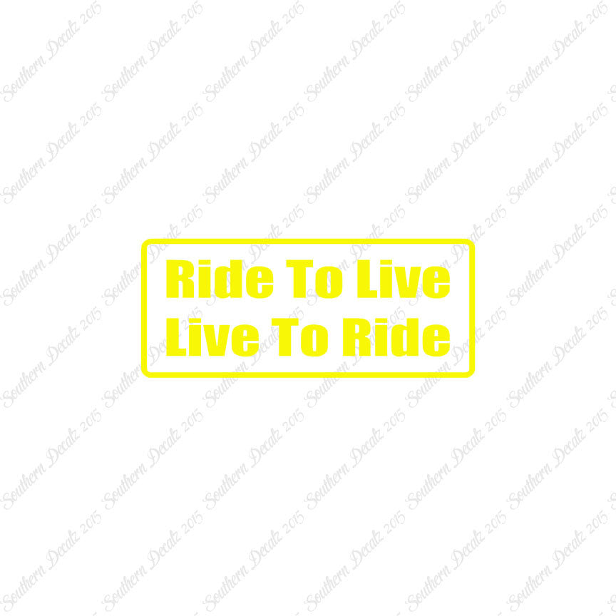 Ride To Live
