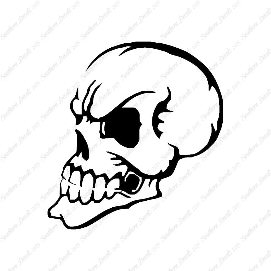 Skull Angry Art