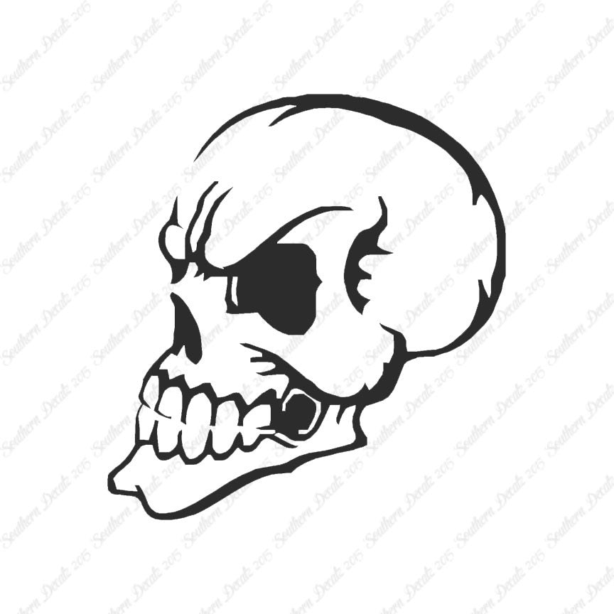 Skull Angry Art