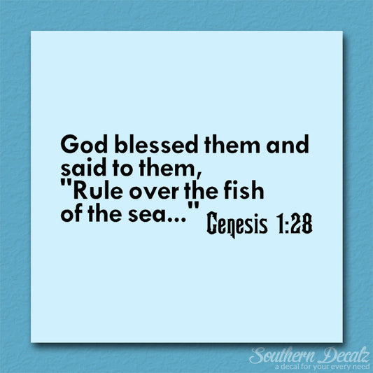 Genesis 1:28 Fishing
