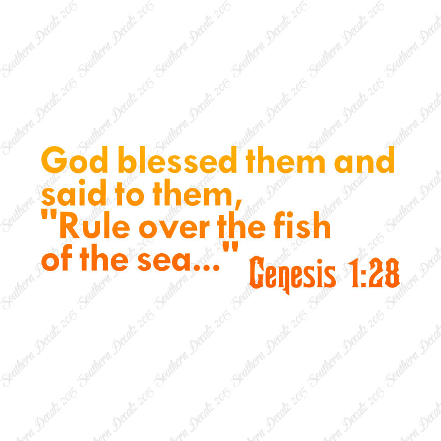 Genesis 1:28 Fishing
