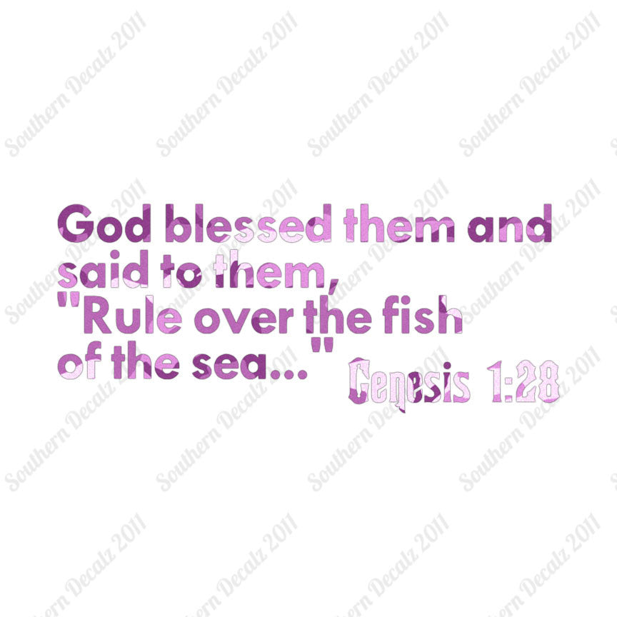 Genesis 1:28 Fishing