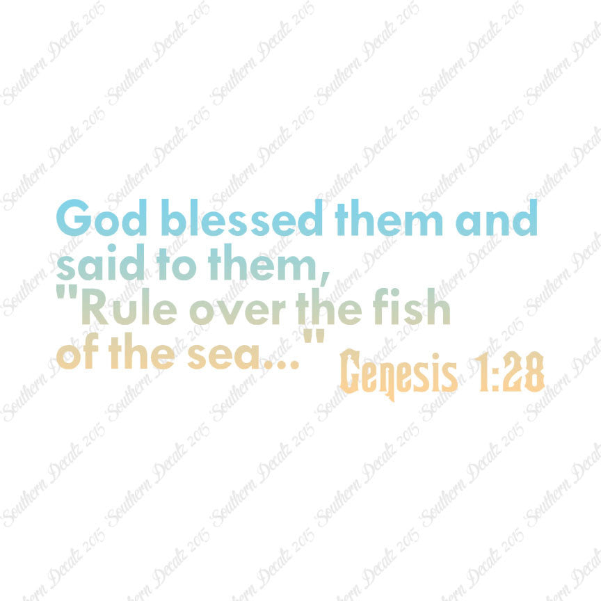 Genesis 1:28 Fishing