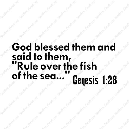 Genesis 1:28 Fishing