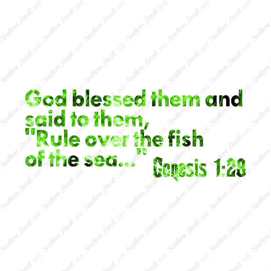 Genesis 1:28 Fishing